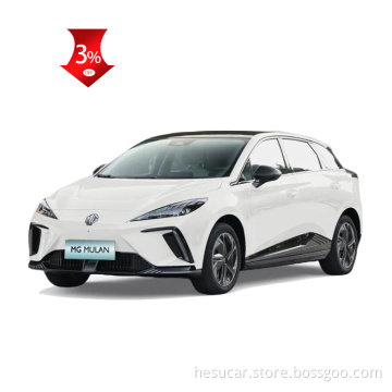 Mg mulan 2022 520km deluxe dalam stok kenderaan tenaga baru mg 4 5 6 7 eV kereta elektrik mg4 kereta api murah dengan bateri litium dengan bateri litium